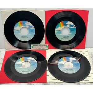 Bing Crosby 45 Record Lot of 4 Holiday Music Christmas St Patricks Day